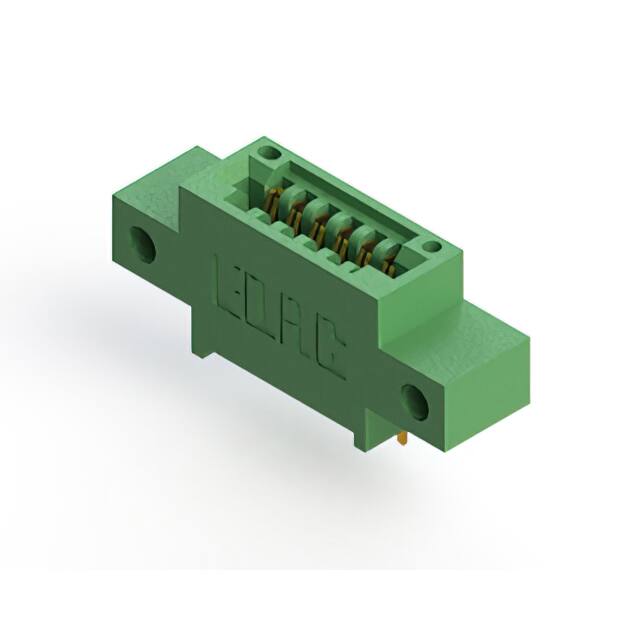 345-006-520-612 CONN EDGE SINGLE FML 6POS 0.100