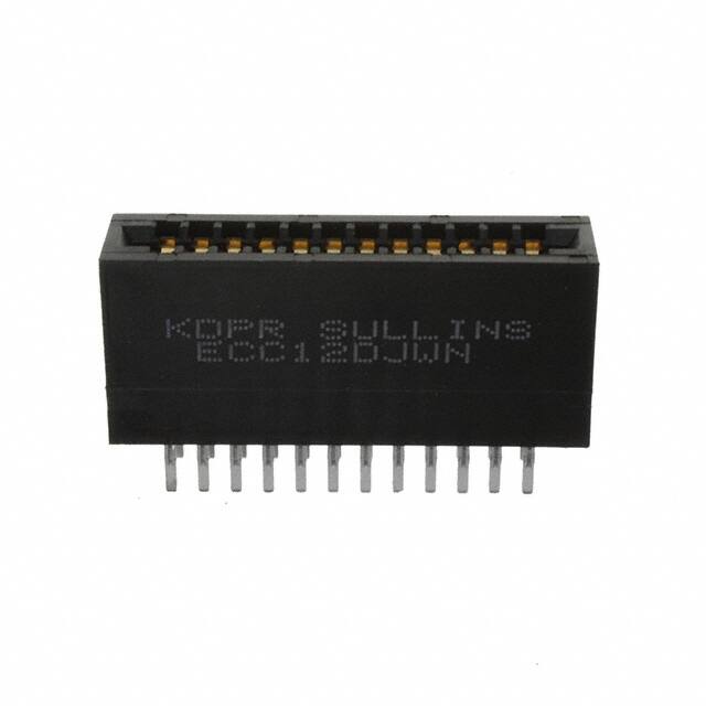 ECC12DJWN CONN EDGE DUAL FMALE 24POS 0.100