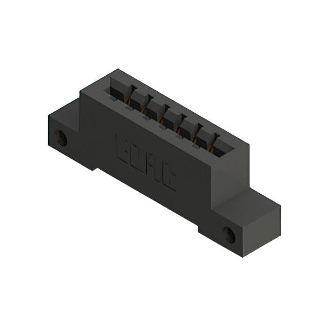 387-006-524-112 CONN EDGE SGL FMALE 6POS 0.156
