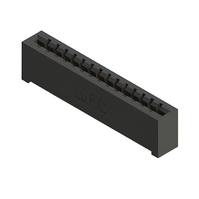 387-014-524-101 CONN EDGE SGL FMALE 14POS 0.156