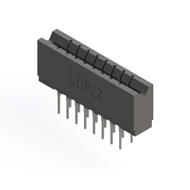 737-016-522-206 CONN EDGE DUAL FMALE 16POS 0.156