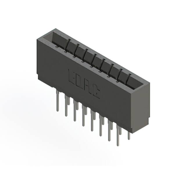 737-016-522-201 CONN EDGE DUAL FMALE 16POS 0.156
