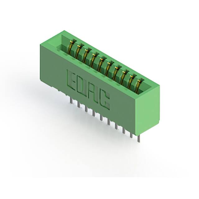 341-010-522-101 CONN EDGE SINGLE FML 10POS 0.100