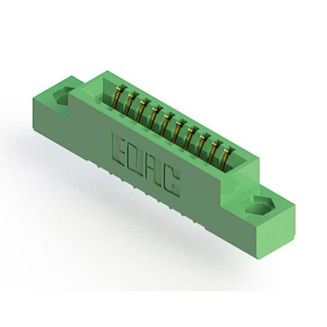 341-010-520-104 CONN EDGE SINGLE FML 10POS 0.100