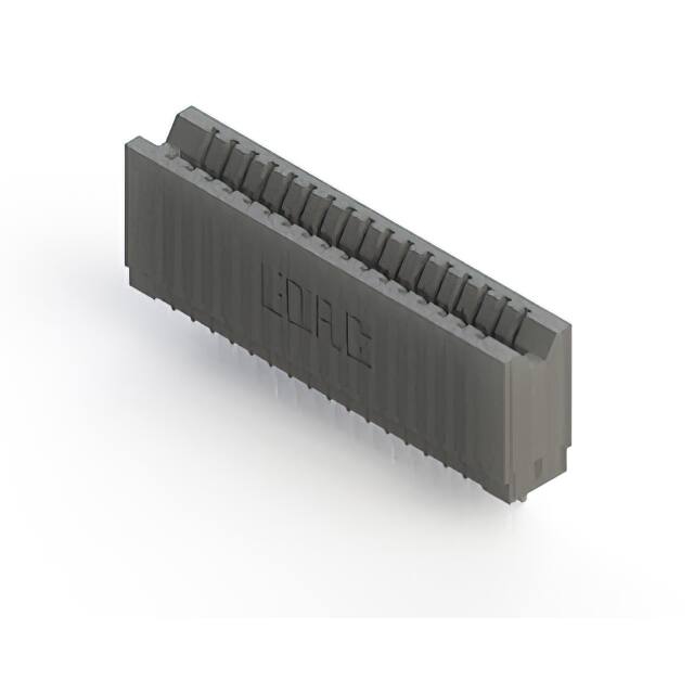 745-017-522-106 CONN EDGE SINGLE FML 17POS 0.100