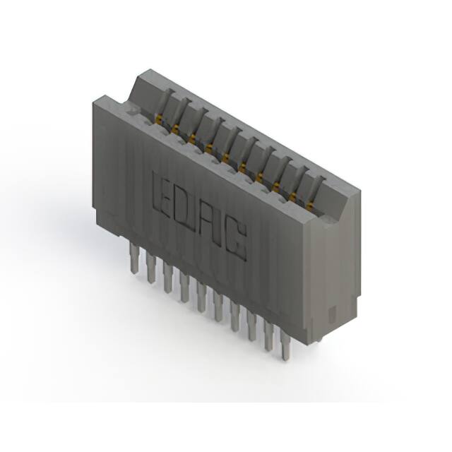 745-020-560-206 CONN EDGE DUAL FMALE 20POS 0.100