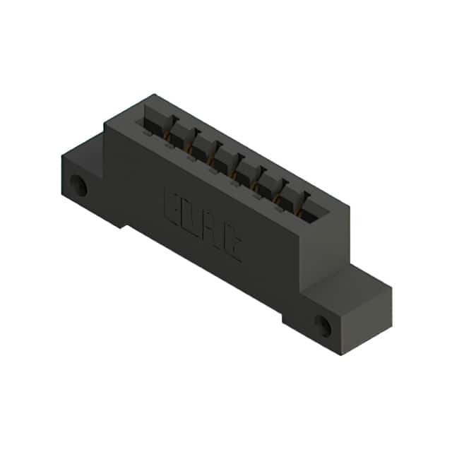 387-007-524-112 CONN EDGE SGL FMALE 7POS 0.156