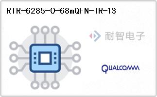 RTR-6285-0-68MQFN-TR-13 The Qualcomm RTR-6285-0-68MQFN-TR-13 is an RF Transceiver IC. It features a 68MQFN package and is RoHS3 Compliant.