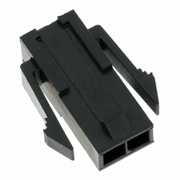 43640-0200 The Molex 43640-0200 is a 2-position rectangular connector housing with a 3mm pitch. It features a locking ramp fastening type and operates within a temperature range of -40°C to 105°C.