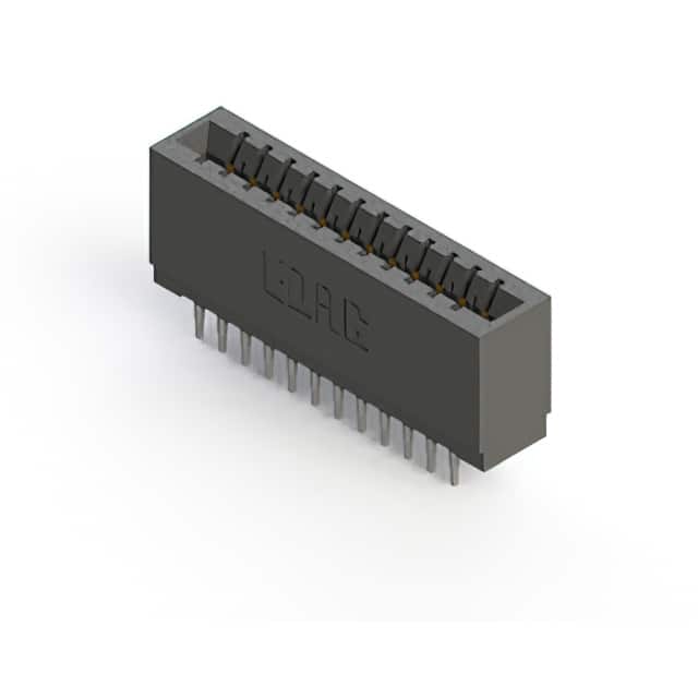 746-024-545-201 CONN EDGE DUAL FMALE 24POS 0.125