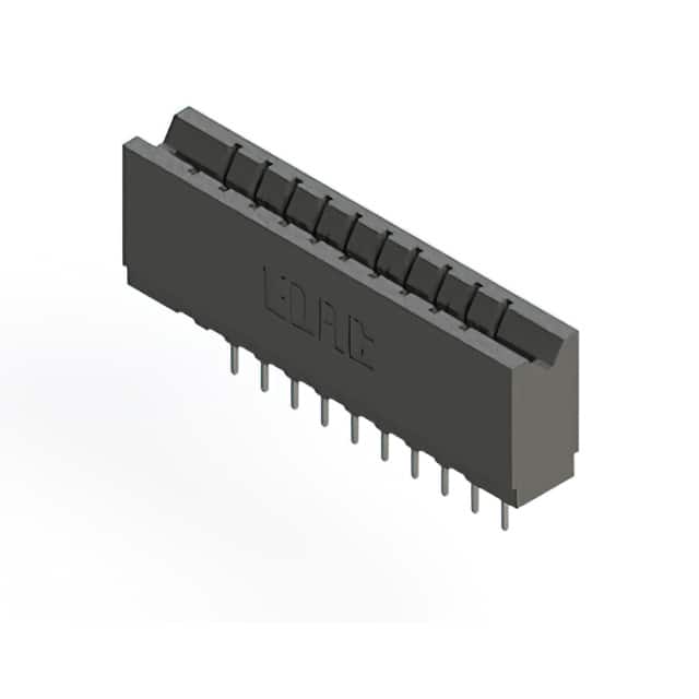 737-010-522-106 CONN EDGE SGL FMALE 10POS 0.156