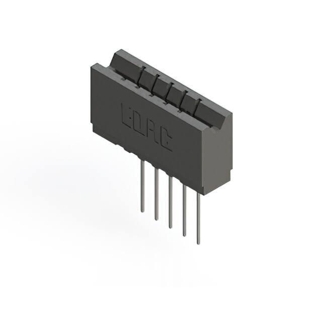 737-005-541-106 CONN EDGE SGL FMALE 5POS 0.156