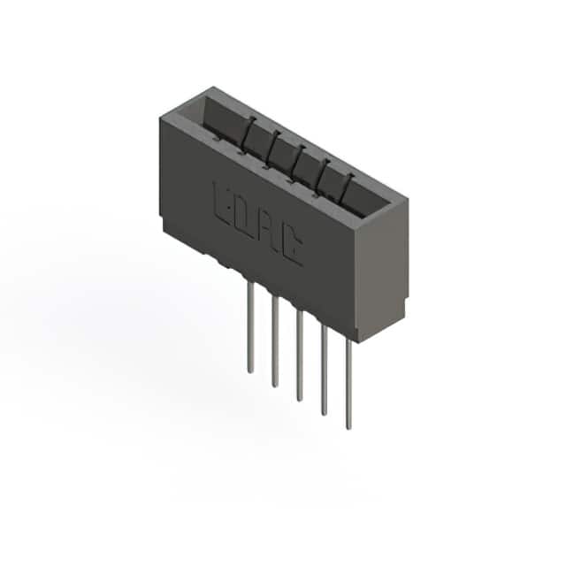 737-005-541-101 CONN EDGE SGL FMALE 5POS 0.156