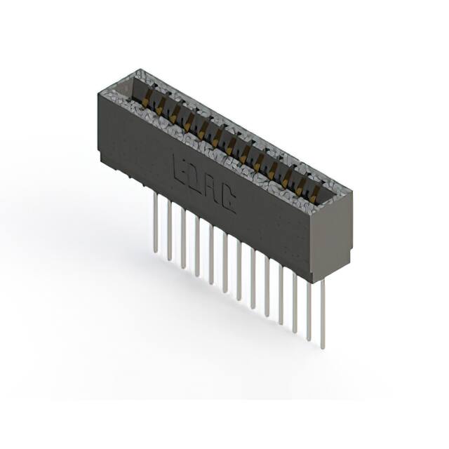 726-013-541-101 CONN EDGE SGL FMALE 13POS 0.125