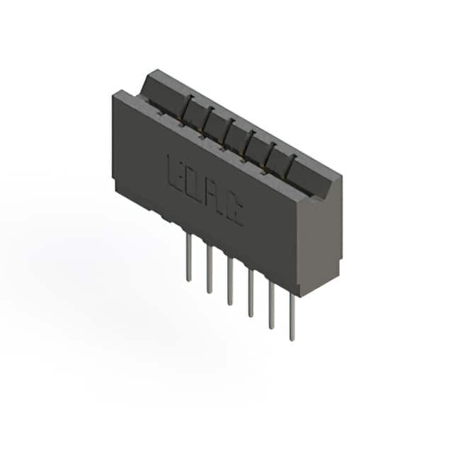 737-006-545-106 CONN EDGE SGL FMALE 6POS 0.156