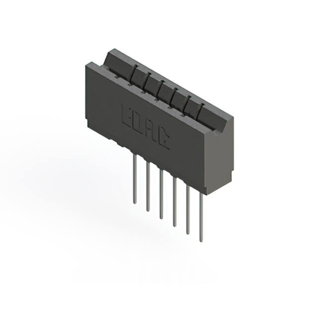 737-006-541-106 CONN EDGE SGL FMALE 6POS 0.156