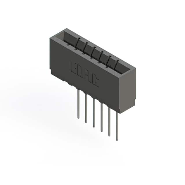 737-006-541-101 CONN EDGE SGL FMALE 6POS 0.156