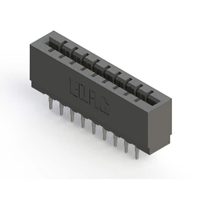 717-018-520-201 CONN EDGE DUAL FMALE 18POS 0.156