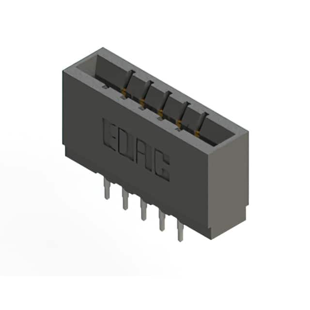 737-010-560-201 CONN EDGE DUAL FMALE 10POS 0.156