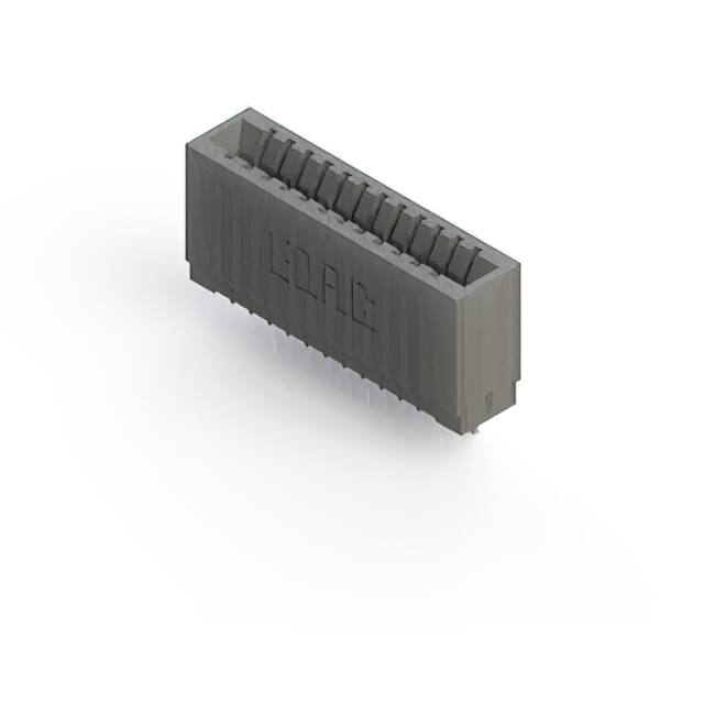 745-012-541-101 CONN EDGE SINGLE FML 12POS 0.100