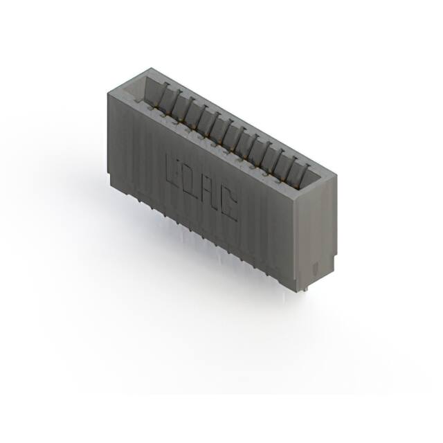 745-012-545-101 CONN EDGE SINGLE FML 12POS 0.100