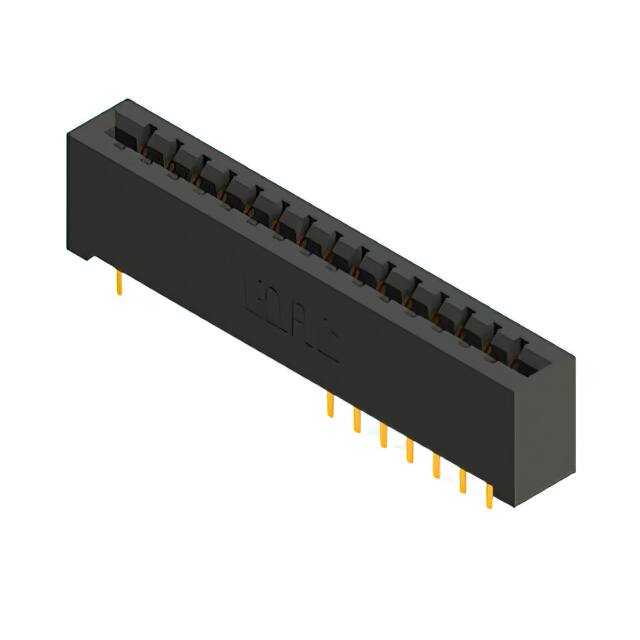 387-030-520-201 CONN EDGE DUAL FMALE 30POS 0.156