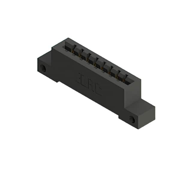 387-008-542-112 CONN EDGE SGL FMALE 8POS 0.156