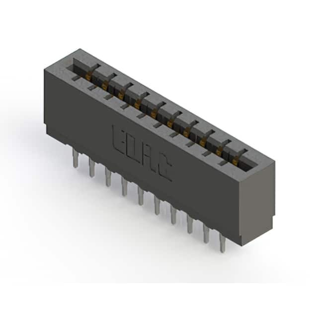 717-020-525-201 CONN EDGE DUAL FMALE 20POS 0.156