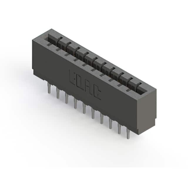 717-020-522-201 CONN EDGE DUAL FMALE 20POS 0.156