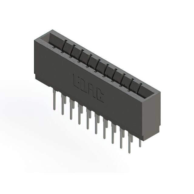 737-020-522-201 CONN EDGE DUAL FMALE 20POS 0.156