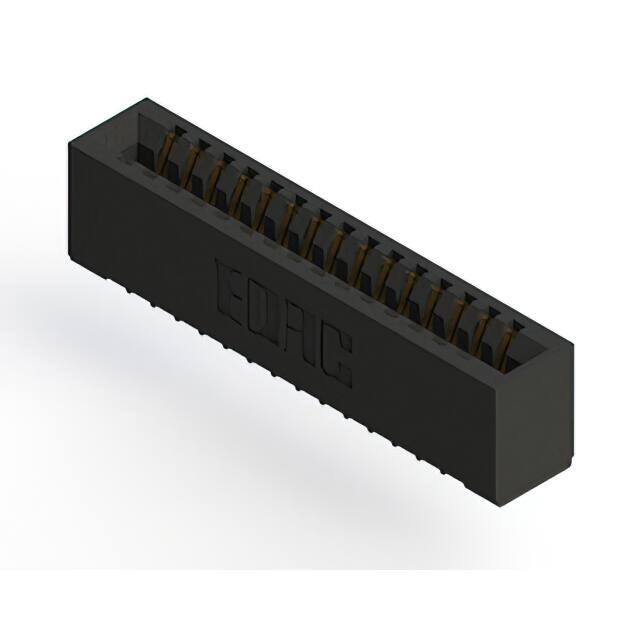391-015-520-101 CONN EDGE SINGLE FML 15POS 0.100