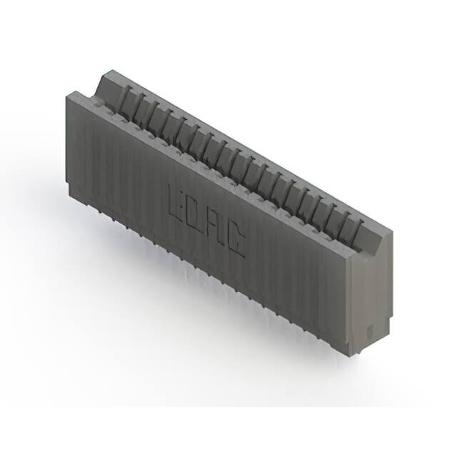 745-018-520-106 CONN EDGE SINGLE FML 18POS 0.100