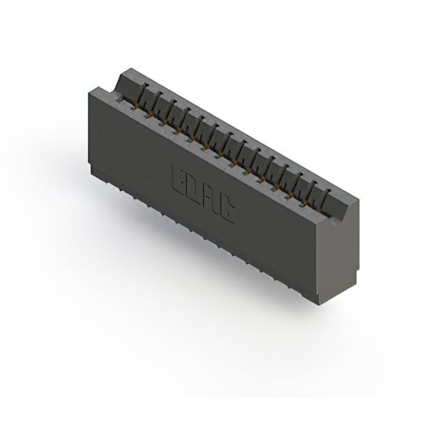 746-014-545-106 CONN EDGE SGL FMALE 14POS 0.125