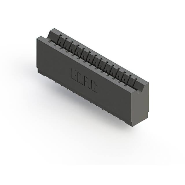 746-014-540-506 CONN EDGE SGL FMALE 14POS 0.125