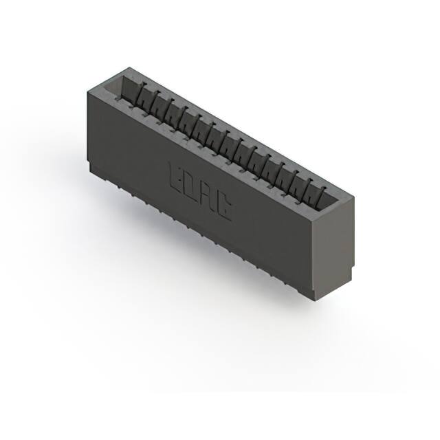 746-014-540-501 CONN EDGE SGL FMALE 14POS 0.125