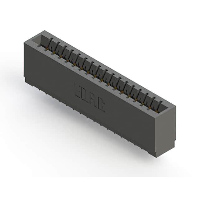 746-017-525-101 CONN EDGE SGL FMALE 17POS 0.125