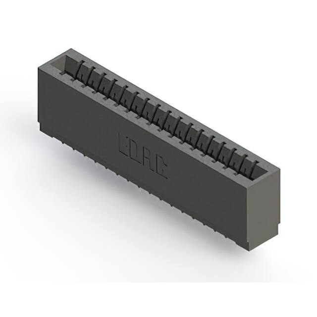 746-017-520-101 CONN EDGE SGL FMALE 17POS 0.125
