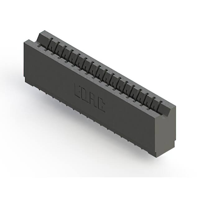 746-017-520-506 CONN EDGE SGL FMALE 17POS 0.125
