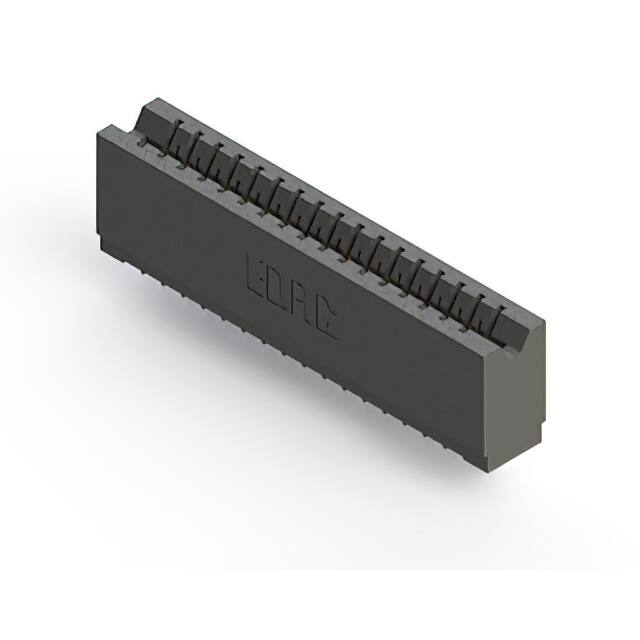746-017-527-106 CONN EDGE SGL FMALE 17POS 0.125