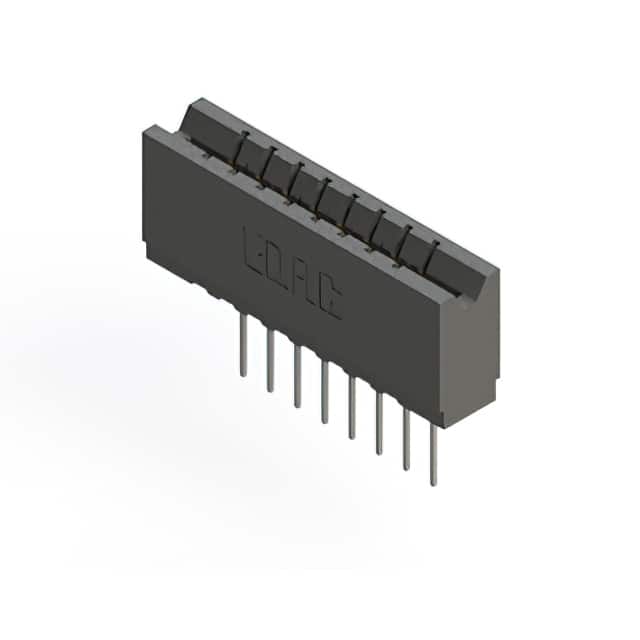 737-008-545-106 CONN EDGE SGL FMALE 8POS 0.156
