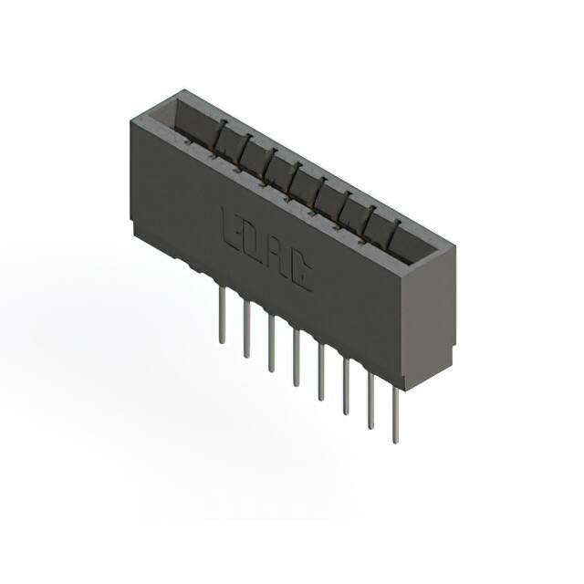 737-008-545-101 CONN EDGE SGL FMALE 8POS 0.156