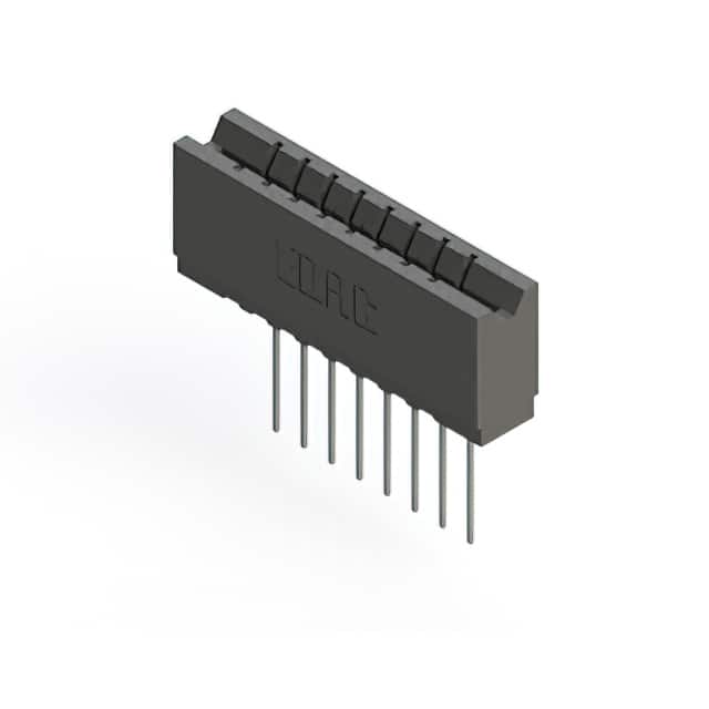 737-008-541-106 CONN EDGE SGL FMALE 8POS 0.156