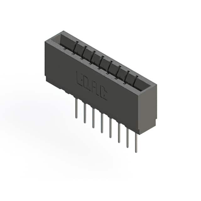737-008-540-101 CONN EDGE SGL FMALE 8POS 0.156