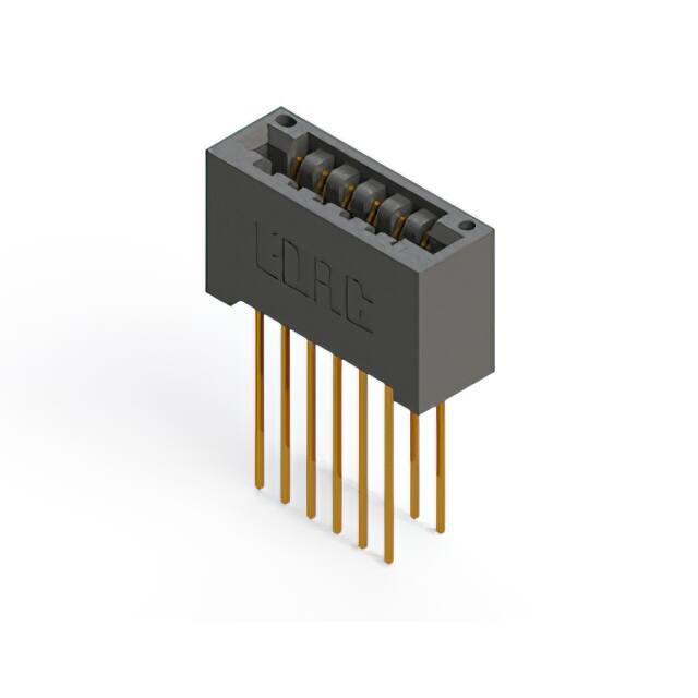 396-012-541-201 CONN EDGE DUAL FMALE 12POS 0.125