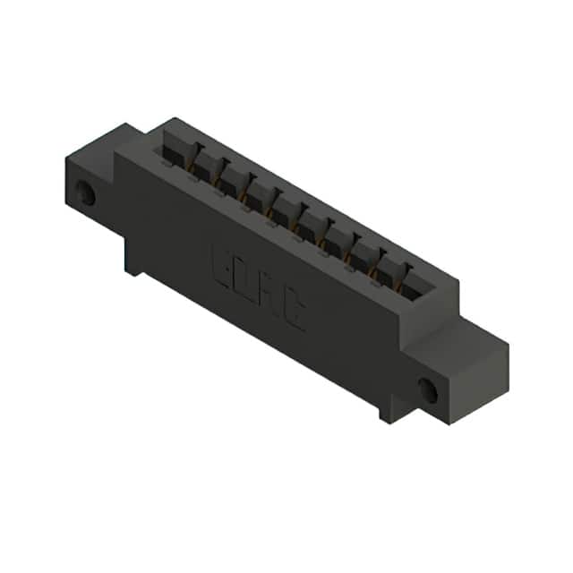 387-009-521-612 CONN EDGE SGL FMALE 9POS 0.156