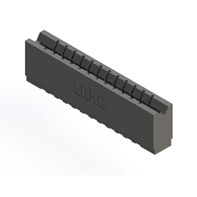 737-012-520-106 CONN EDGE SGL FMALE 12POS 0.156