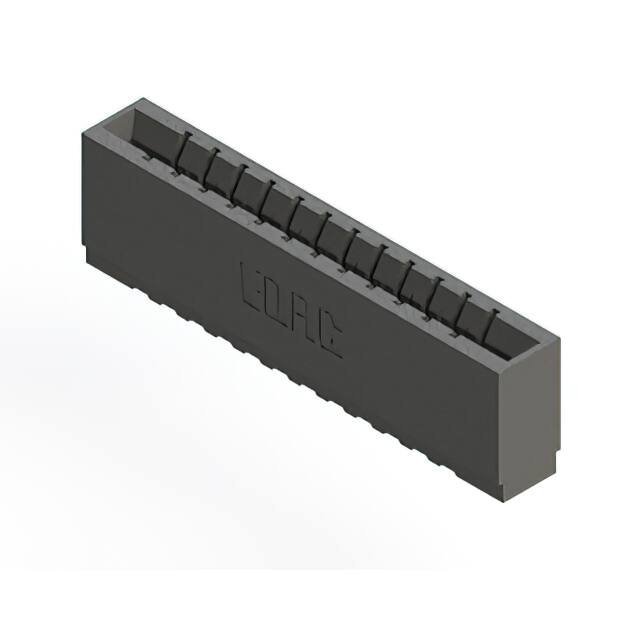 737-012-520-101 CONN EDGE SGL FMALE 12POS 0.156