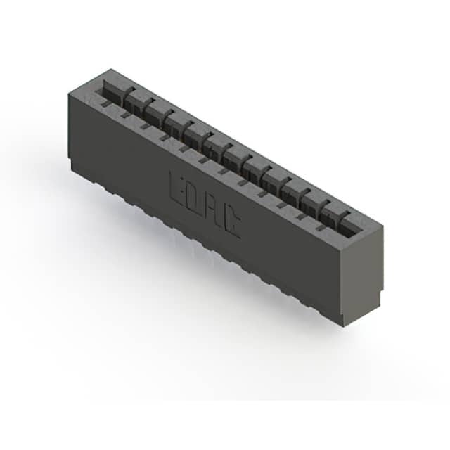 717-012-522-101 CONN EDGE SGL FMALE 12POS 0.156