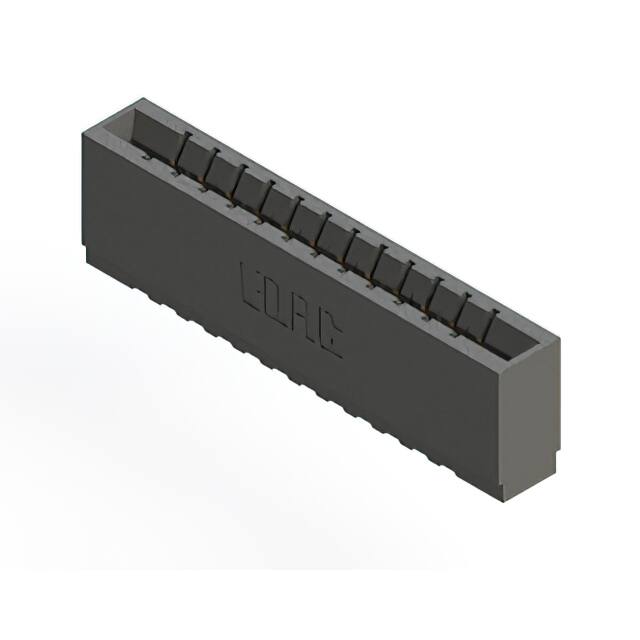 737-012-525-101 CONN EDGE SGL FMALE 12POS 0.156