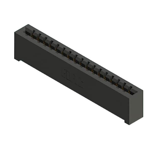 387-017-520-101 CONN EDGE SGL FMALE 17POS 0.156